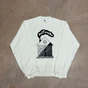 Kool House Sweatshirt - Off White Crewneck (14oz Heavy Fleece)